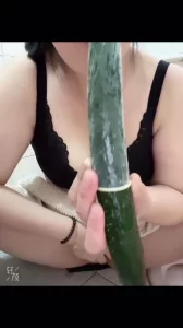 熟女青瓜自慰